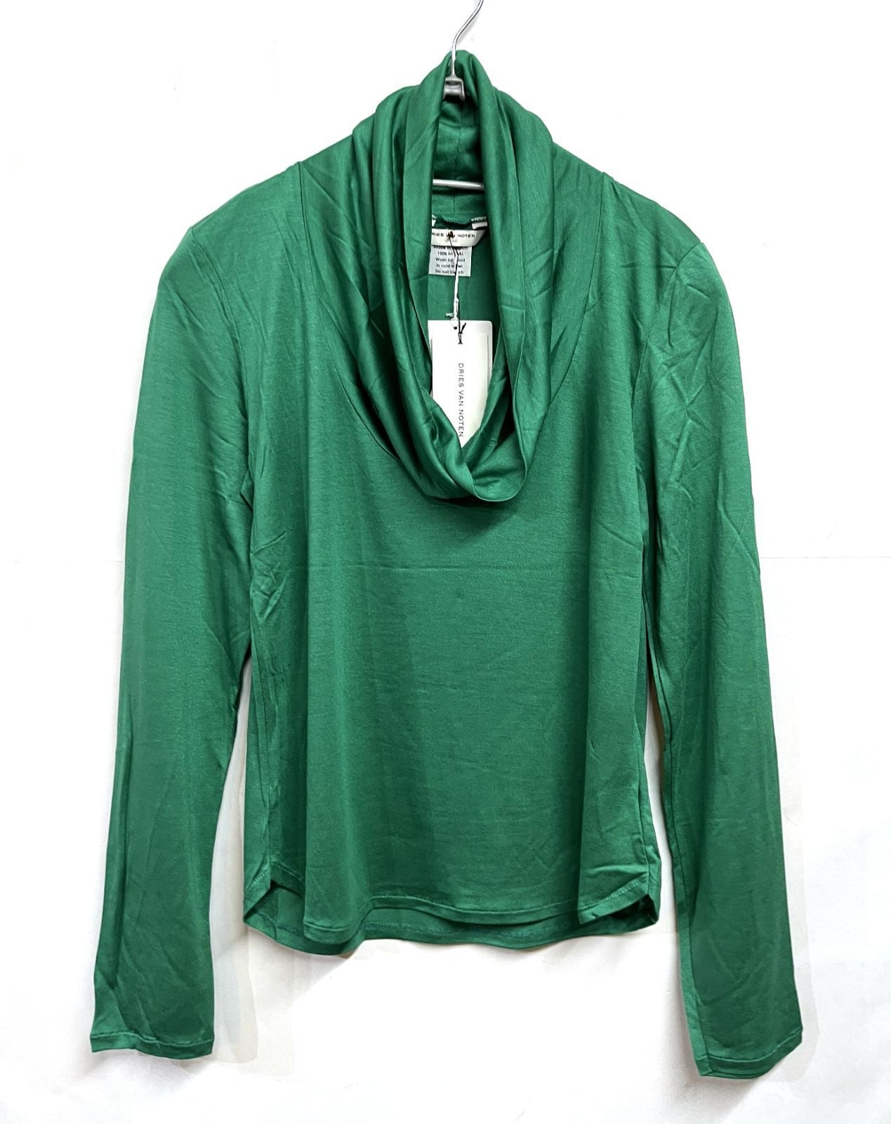 Dries Van Noten Long Sleeve 00S Kwy Green