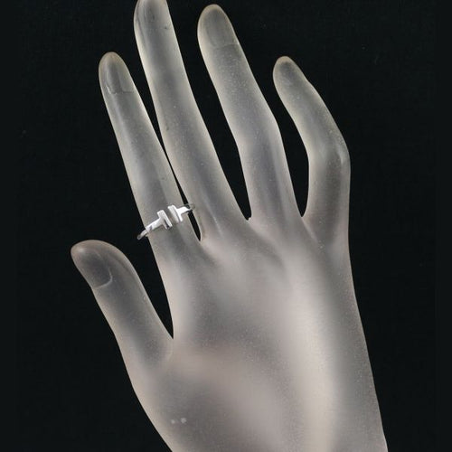 Tiffany Ring T 10.5 K18Wg #189044