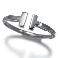 Tiffany Ring T 10.5 K18Wg #189044