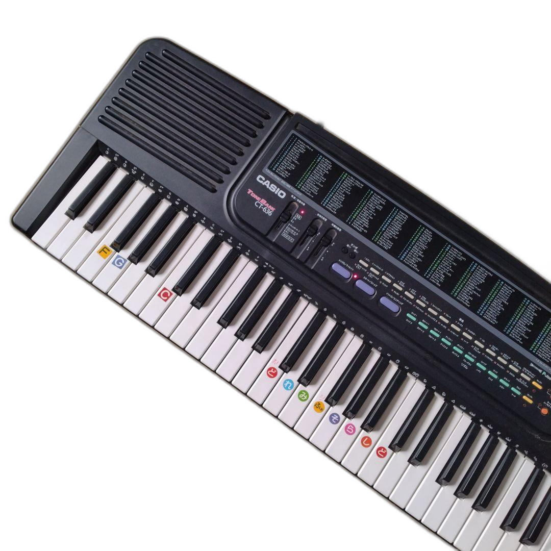 Casio Keyboard Electronic Piano Tone Bank Ct-636