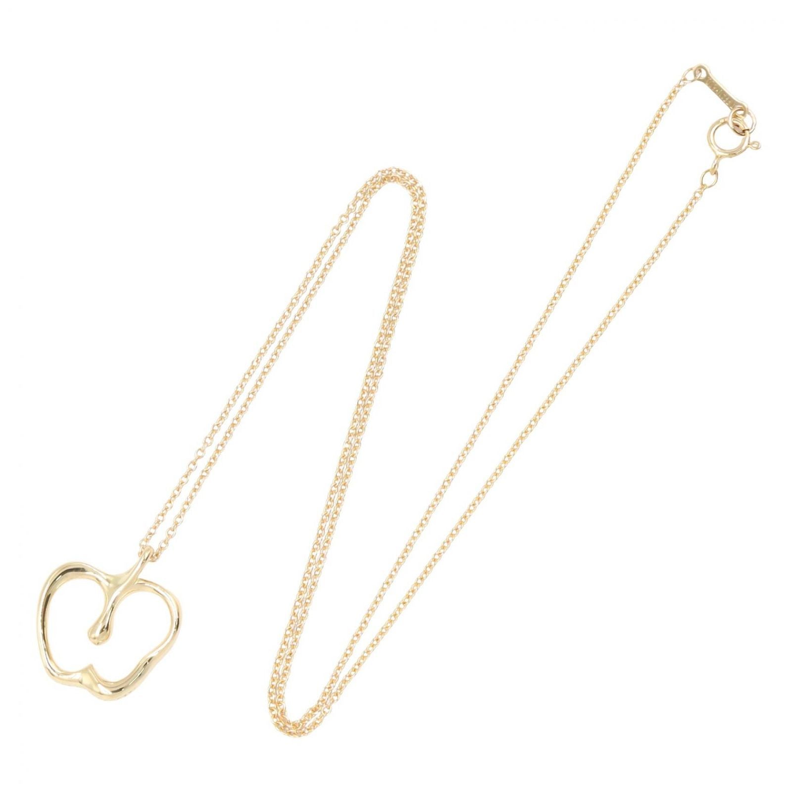 Tiffany Necklace Co K18 Used A