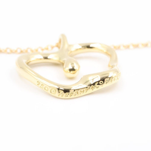 Tiffany Necklace Co K18 Used A