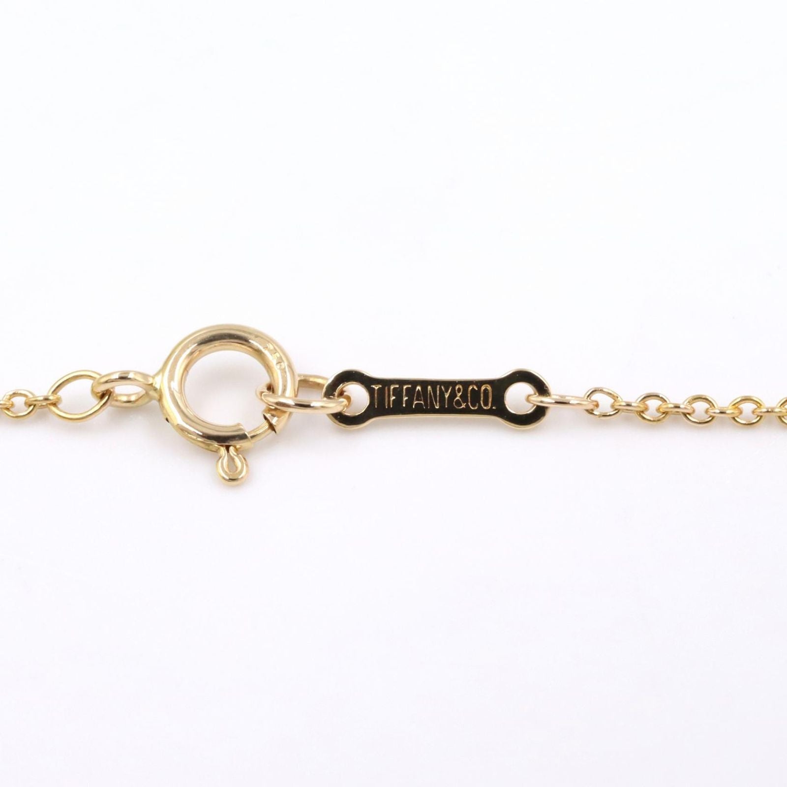 Tiffany Necklace Co K18 Used A