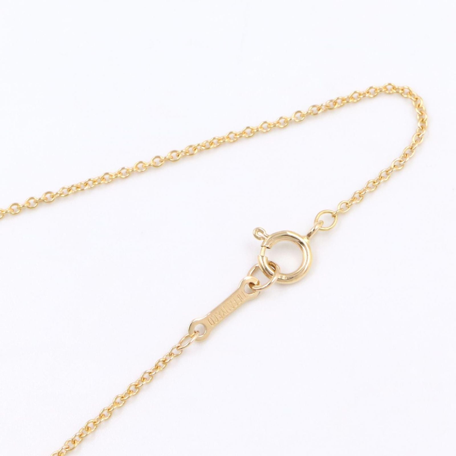 Tiffany Necklace Co K18 Used A