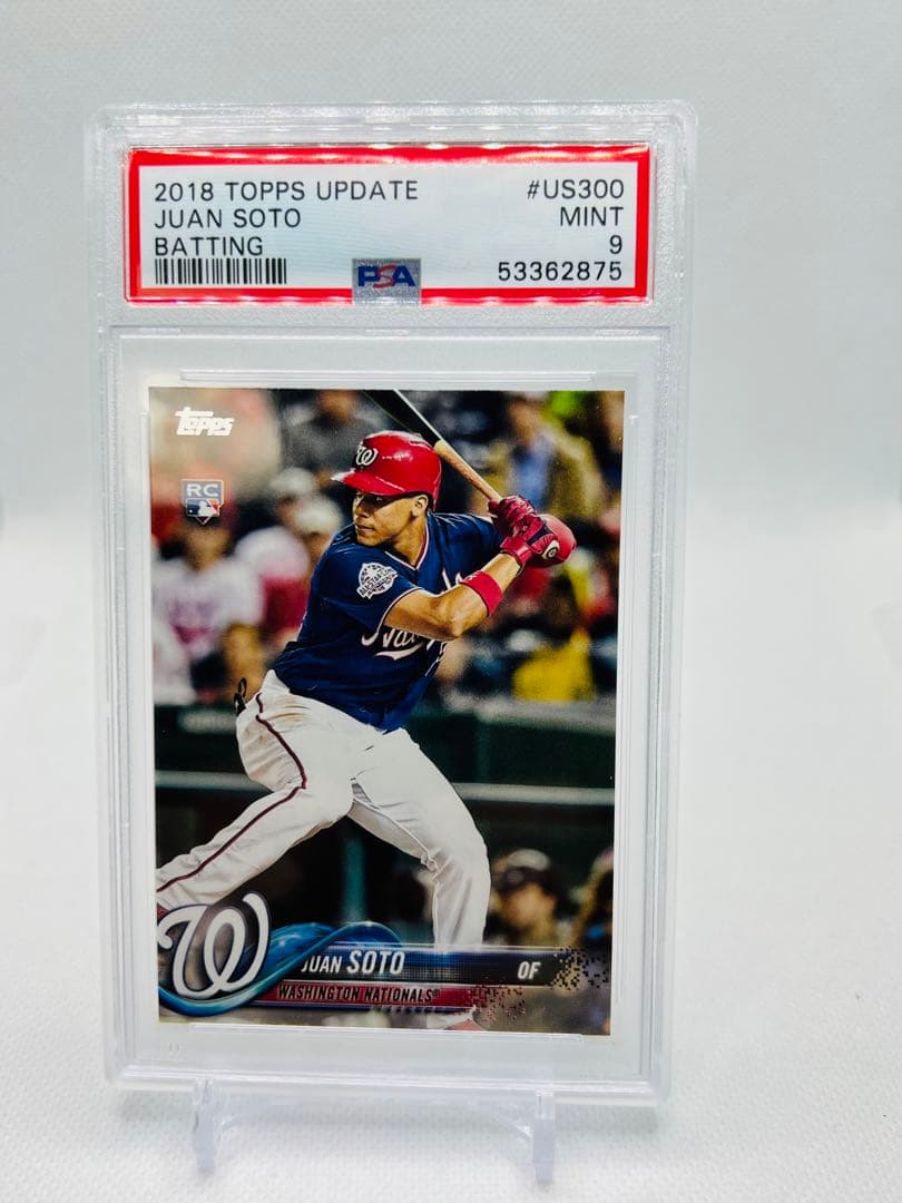 Mlb 2018 Topps Rc Update Us300 Psa 9