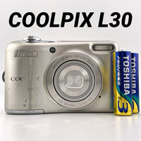 Nikon Compact Digital Camera Coolpix L30 Silver/