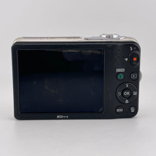 Nikon Compact Digital Camera Coolpix L30 Silver/