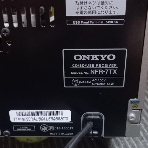 Onkyo Mini Component Systems Nfr7Tx(B)