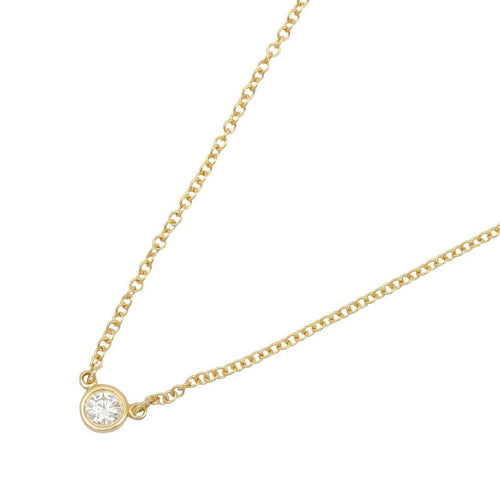 Tiffany Necklace Co 37 K18 Used A