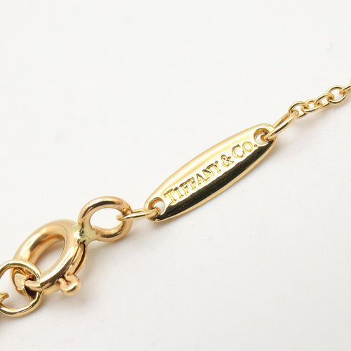 Tiffany Necklace Co 37 K18 Used A