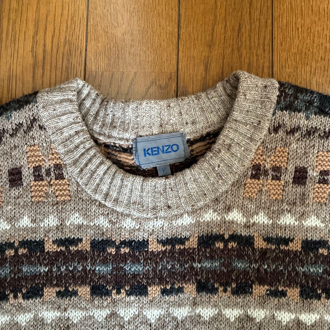 Kenzo Knit Sweater 90 S