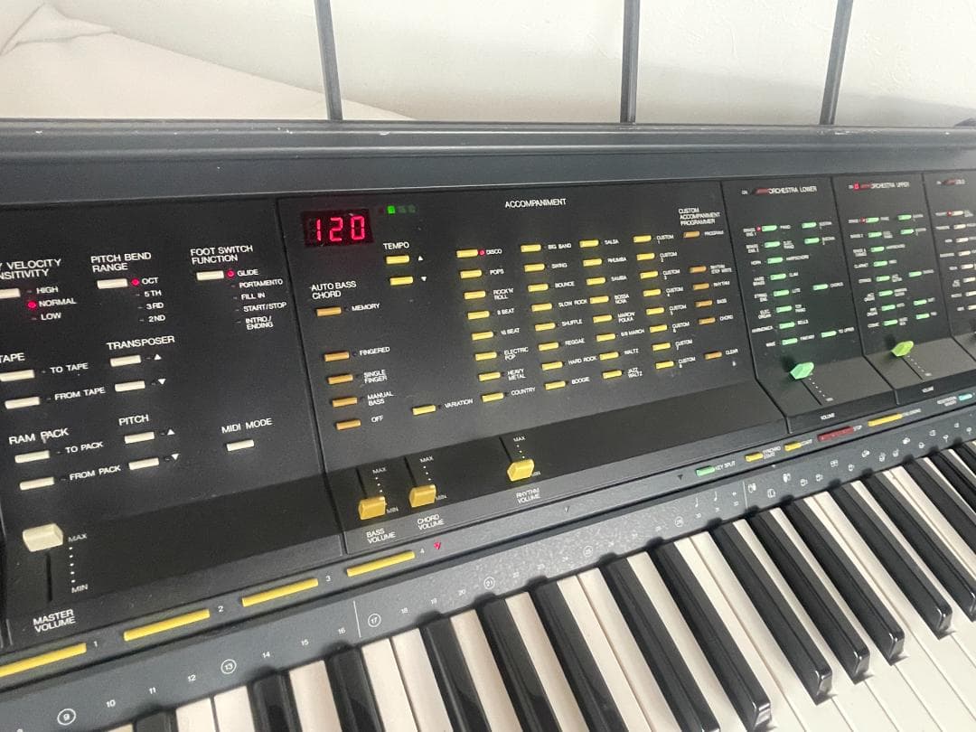 Analog Synthesizers Yamaha Psr-6300