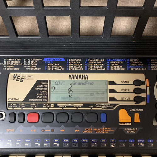 Yamaha Keyboards Digital Pianos Psr-195