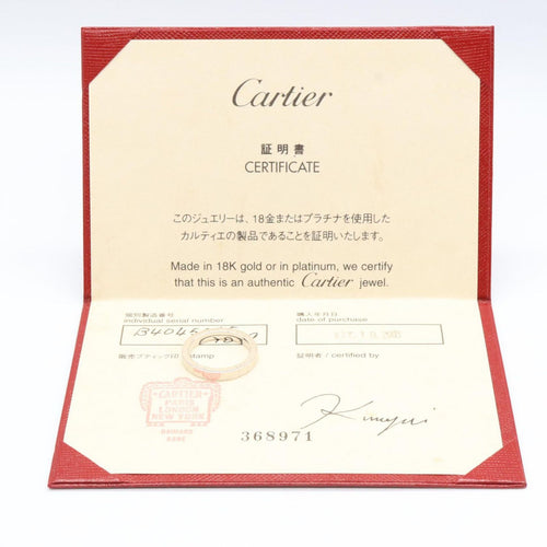 Cartier Ring B4045055 K18Wg Used A
