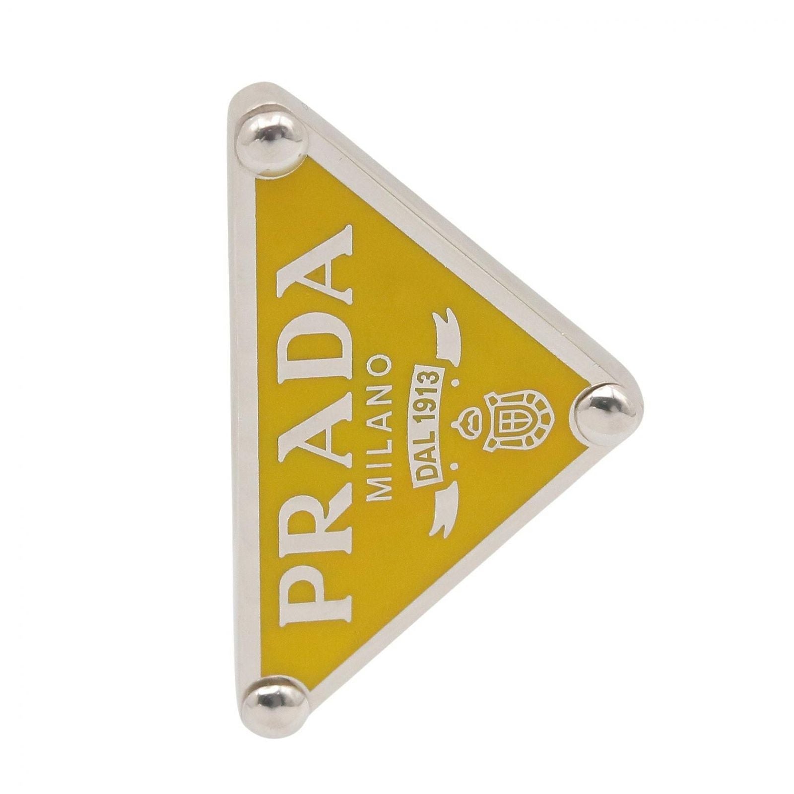 Prada Earring 1Jo722 Sv925 8.8G 925