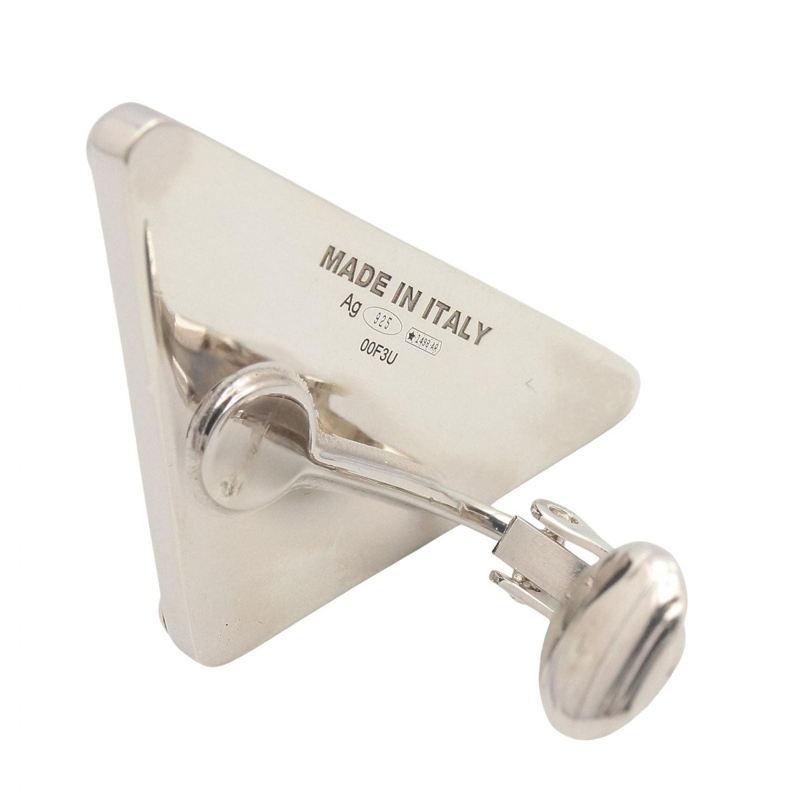 Prada Earring 1Jo722 Sv925 8.8G 925