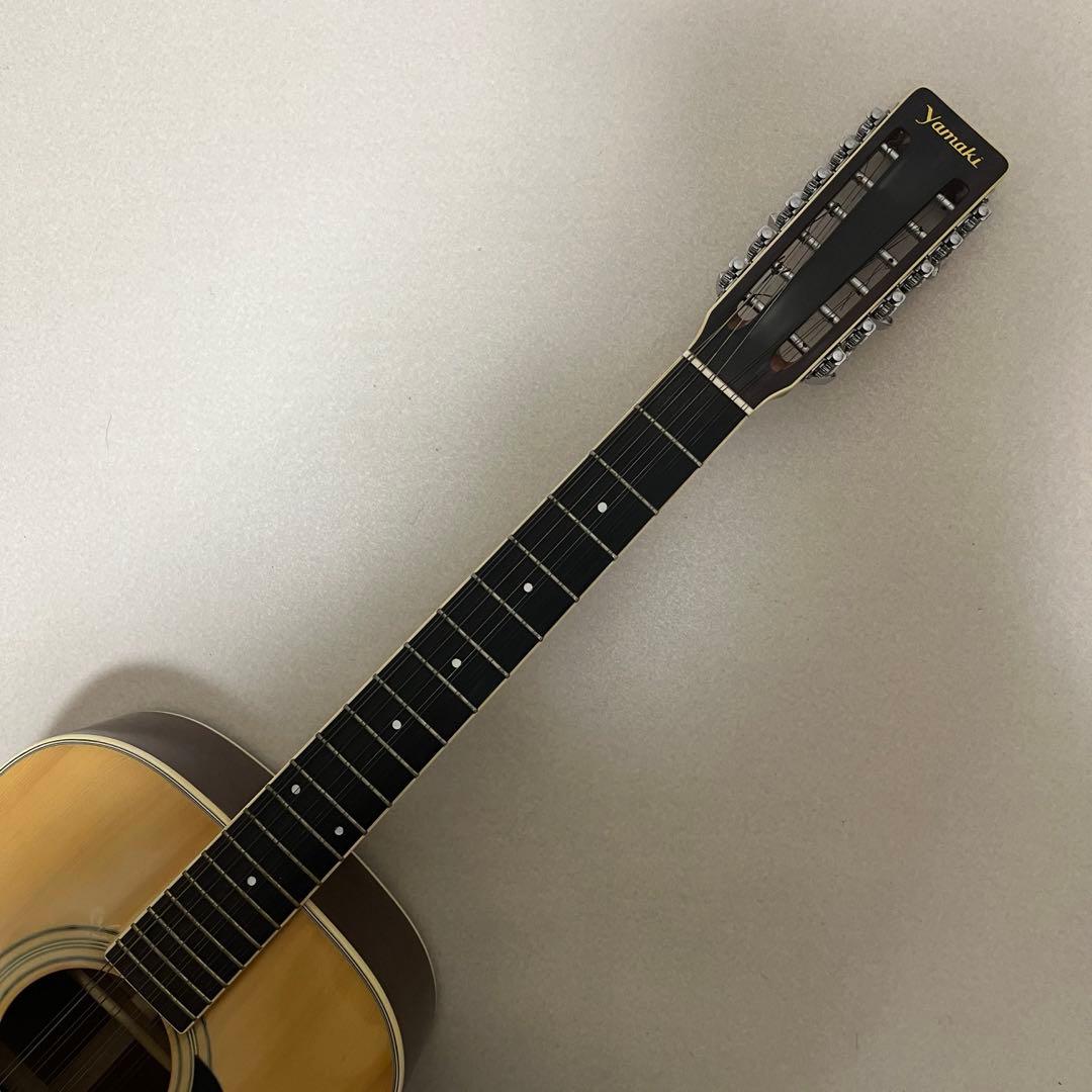 Acoustic Guitar Yamaki Ym-25-12 12 1970