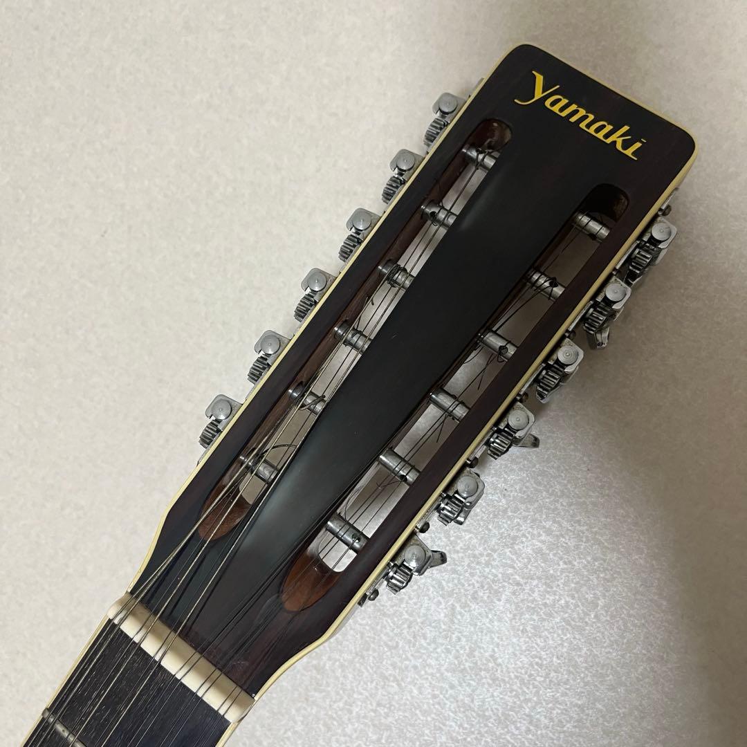 Acoustic Guitar Yamaki Ym-25-12 12 1970