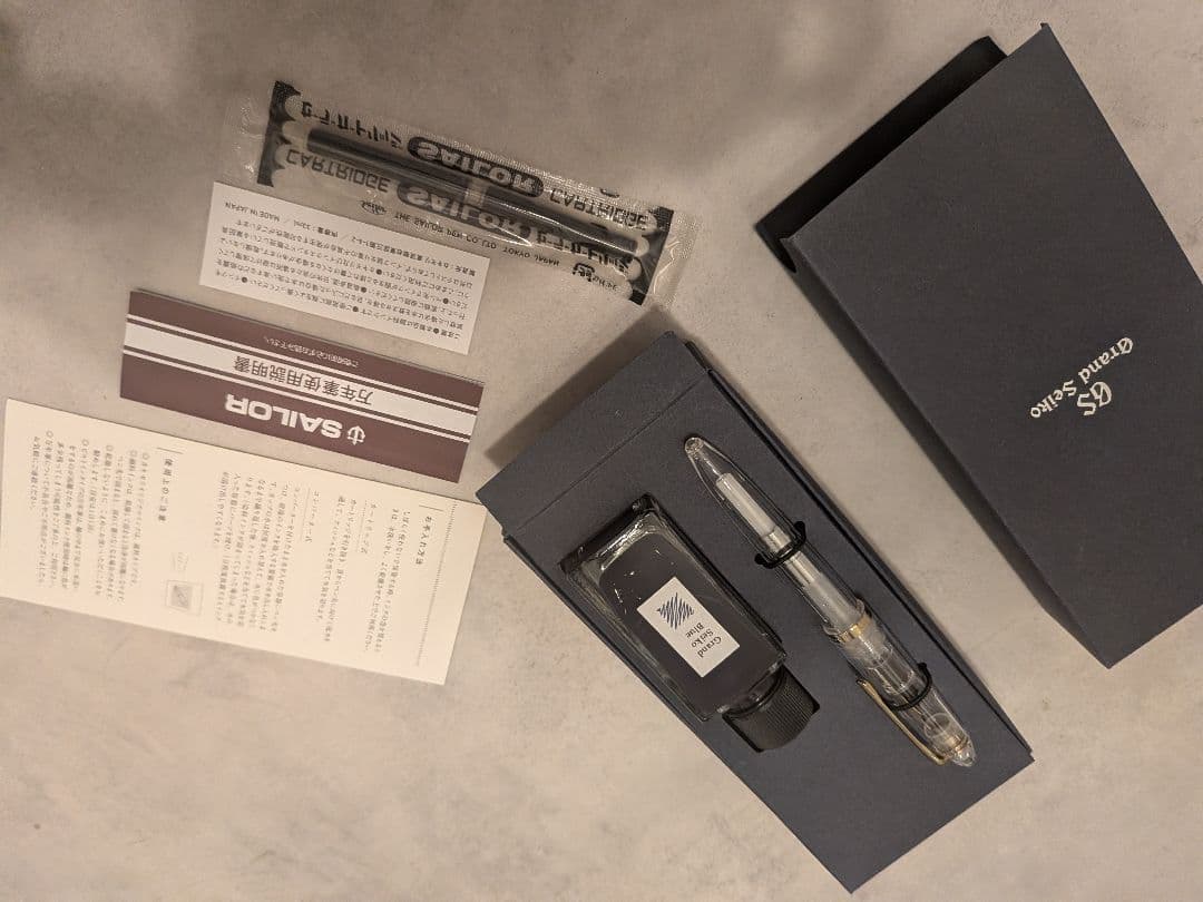 Grand Seiko Fountain Pens 60 Blue