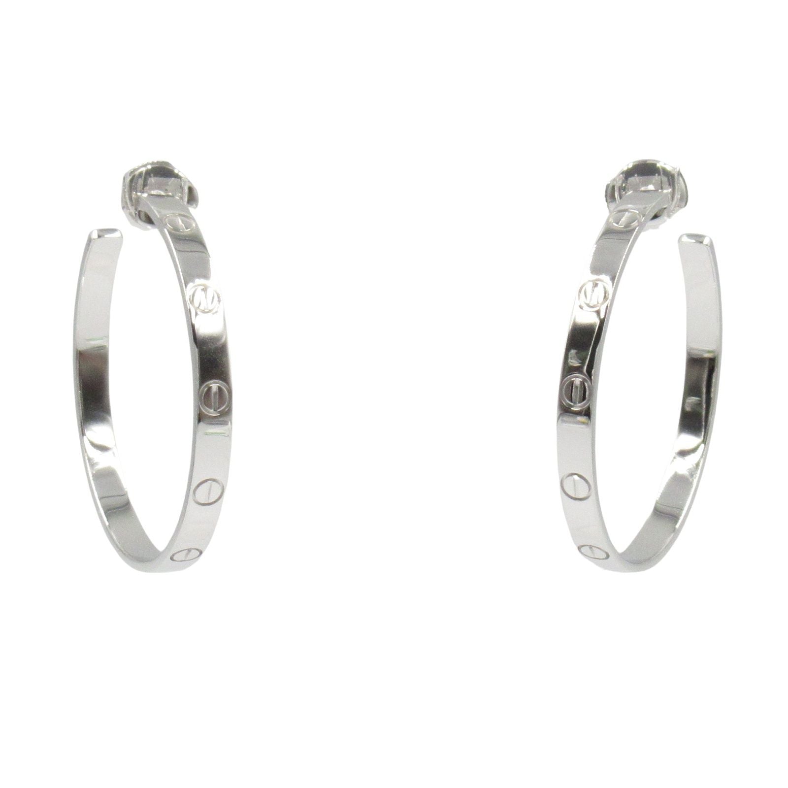 Cartier Earrings (For One Ear) B8028300 K18Wg Used A