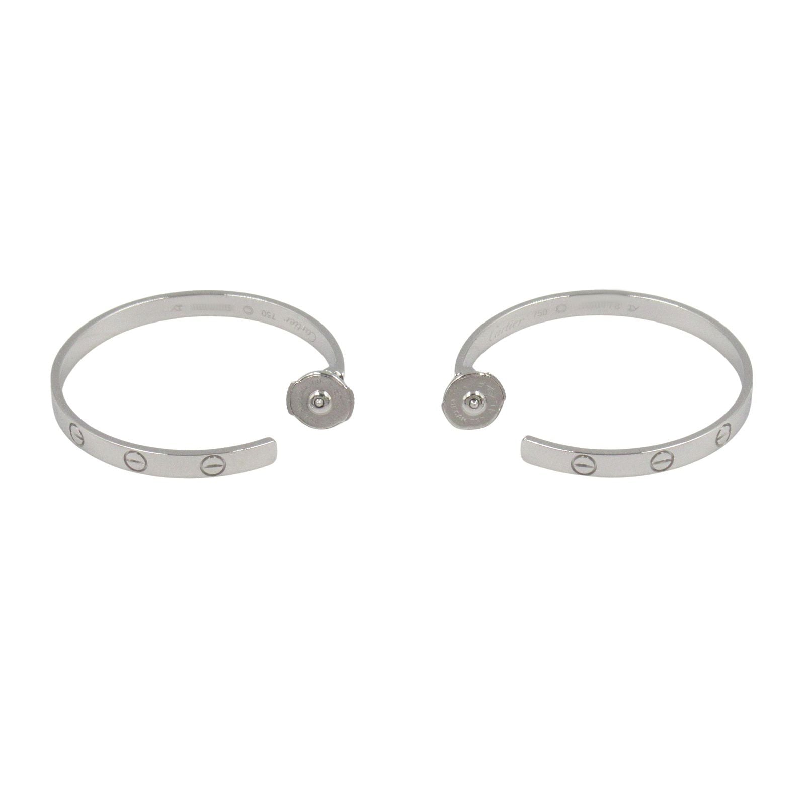 Cartier Earrings (For One Ear) B8028300 K18Wg Used A