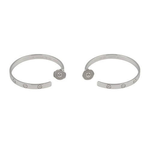 Cartier Earrings (For One Ear) B8028300 K18Wg Used A