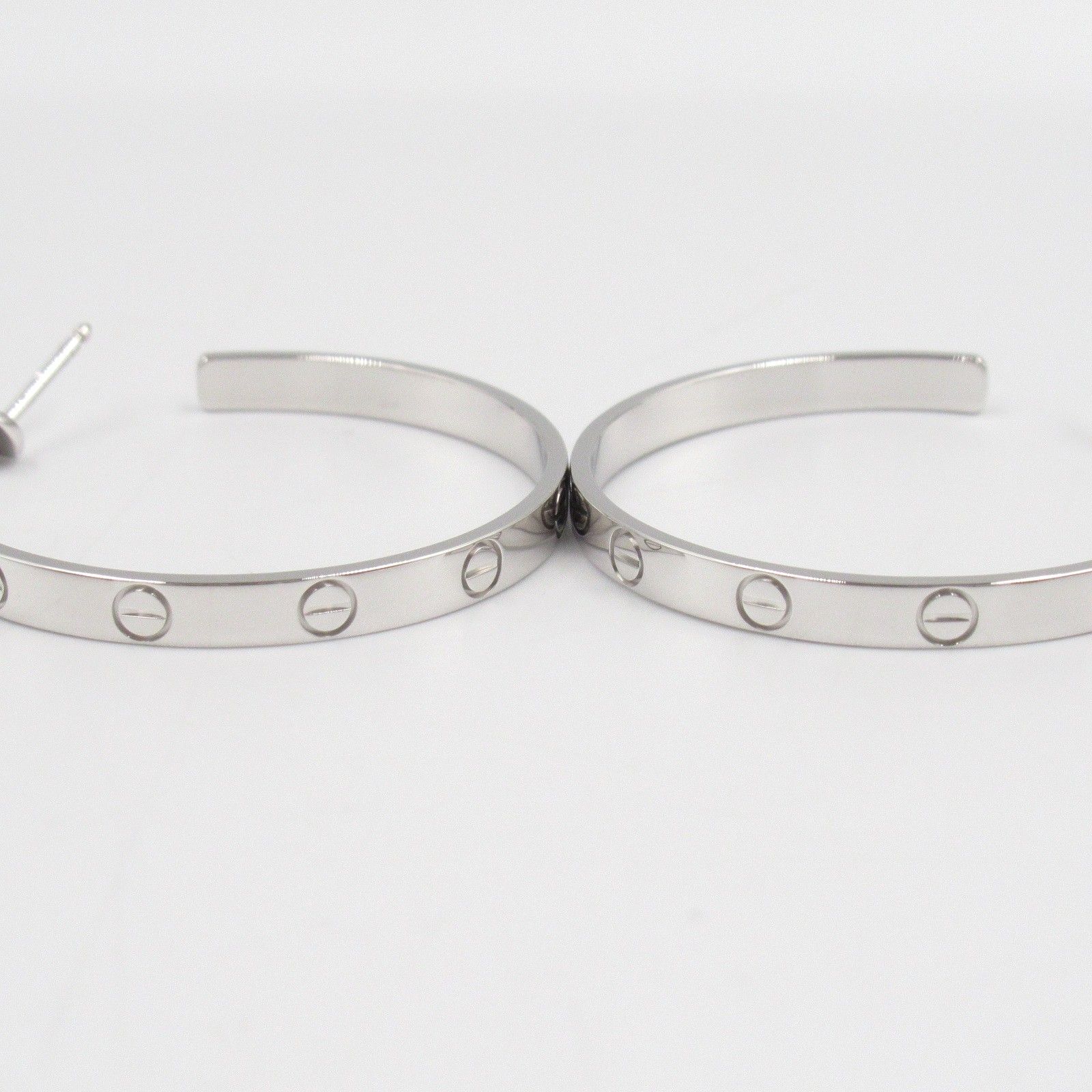 Cartier Earrings (For One Ear) B8028300 K18Wg Used A