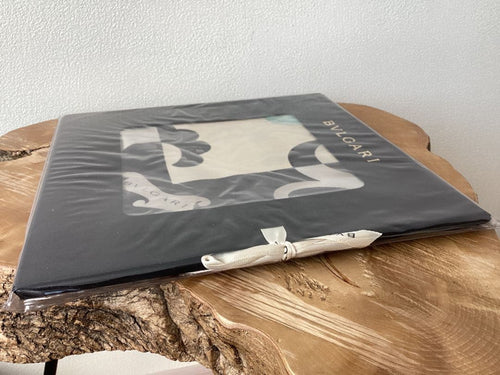 Bvlgari Bandanas Thin Scarves Invito Al Ballo Ivory Black