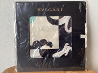 Bvlgari Bandanas Thin Scarves Invito Al Ballo Ivory Black
