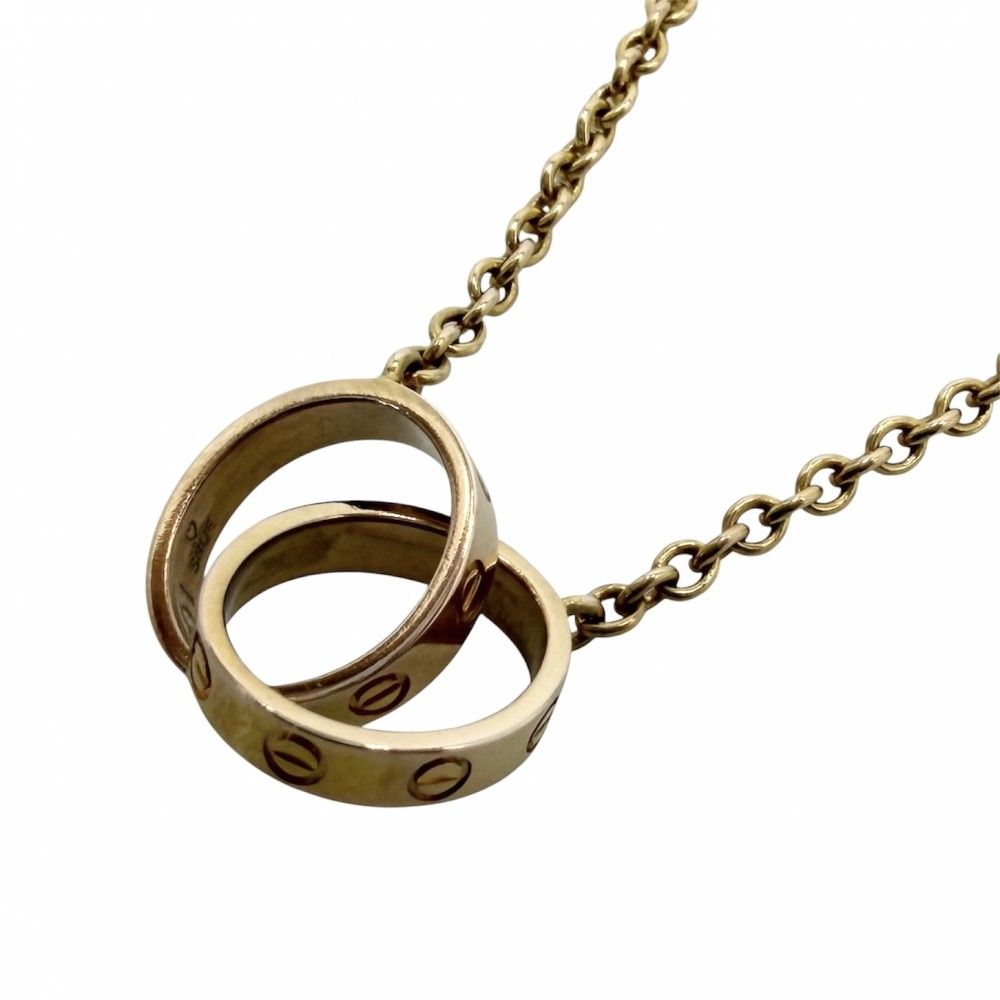 Cartier Necklace Love Au750 18 Yg K18 7.5G