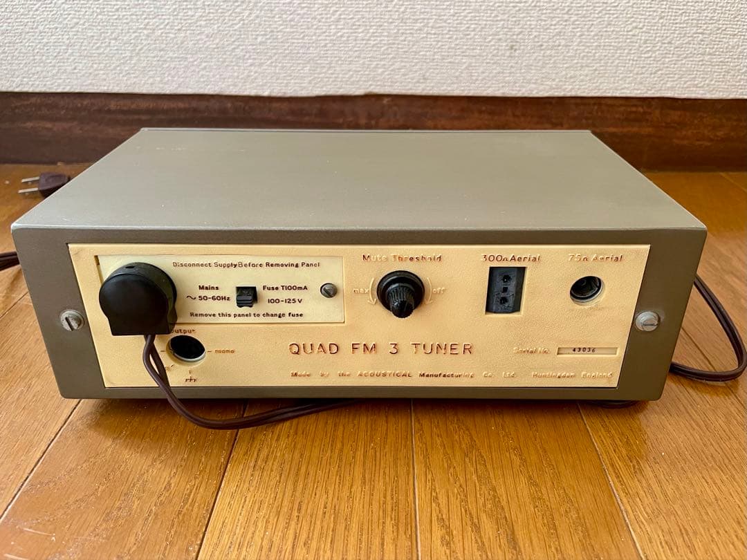 Luxman Radio Tuner Quad Fm3 Fm