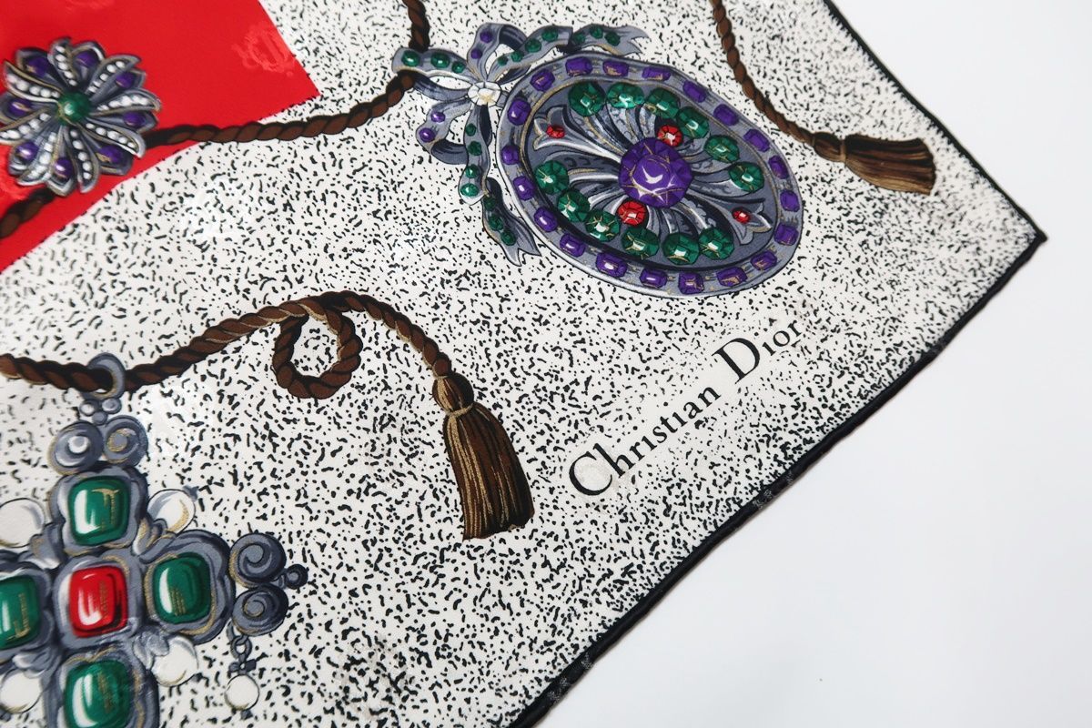 Christian Dior Bandana Scarf 108 Tb29