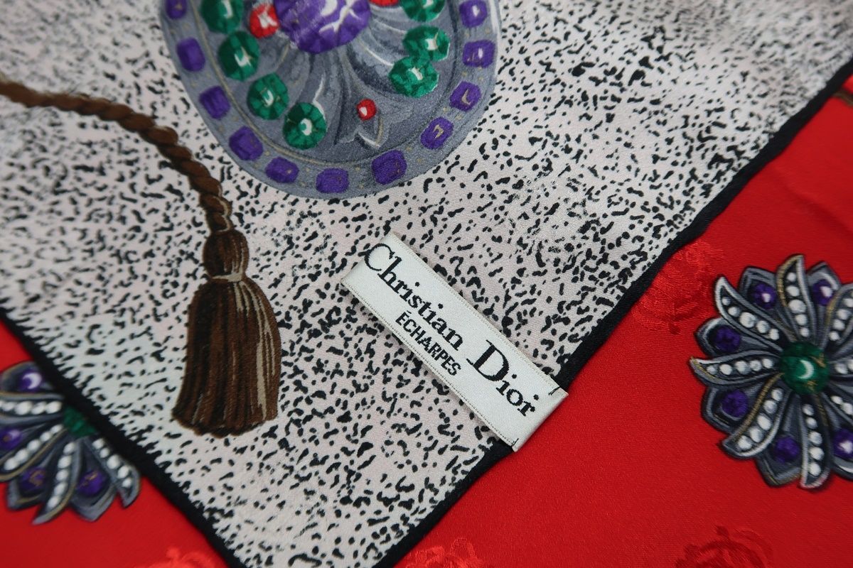 Christian Dior Bandana Scarf 108 Tb29