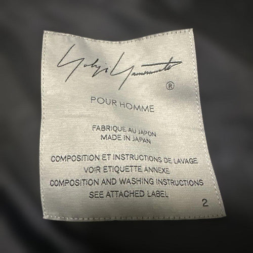 Yohji Yamamoto Pour Homme Tailored Jackets 23Aw