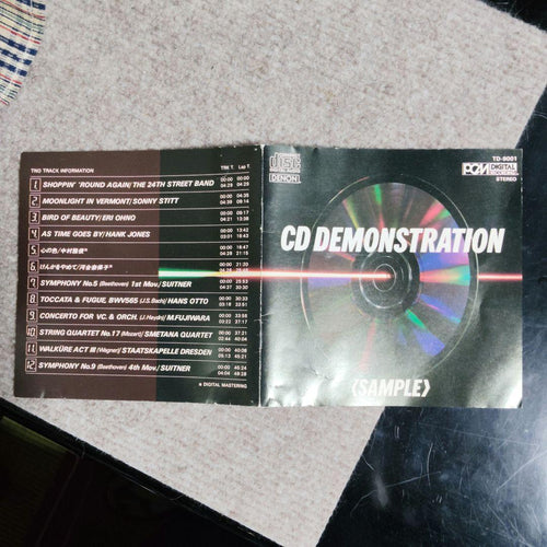 Others Cd Denon Demonstration Td-9001
