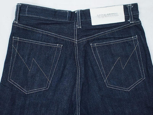 Neighborhood Straight Jeans 23Ss Rigid Denim Dp Mid