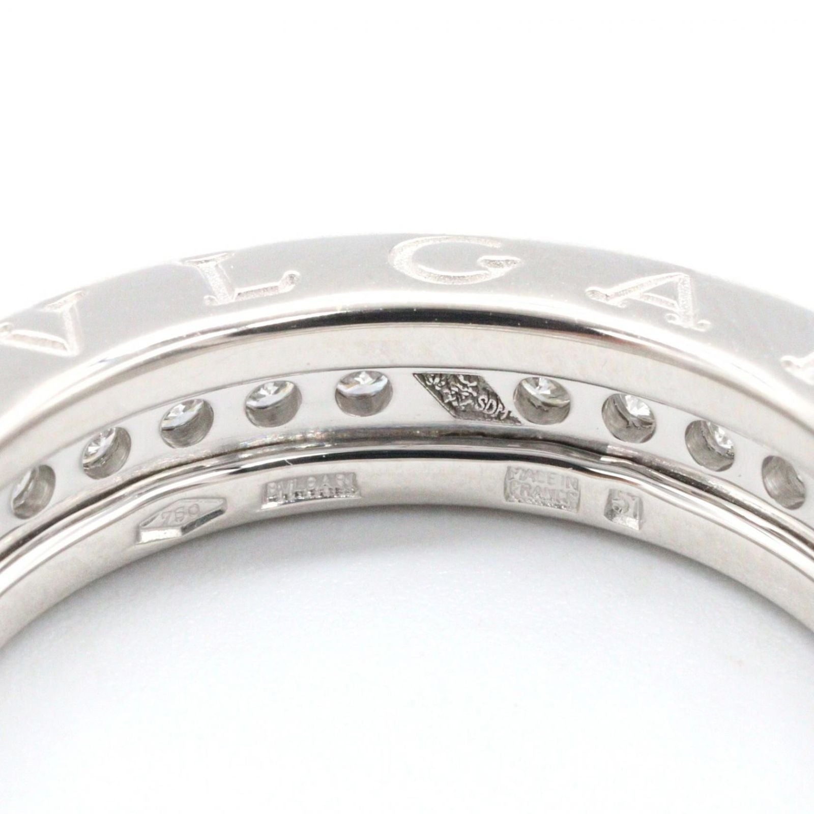 Bvlgari Ring B-Zero1 K18Wg Used A
