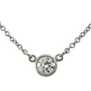 Tiffany Necklace 0.14Ct Pt950 950 Tiffany&Co.
