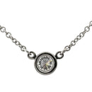 Tiffany Necklace 0.14Ct Pt950 950 Tiffany&Co.