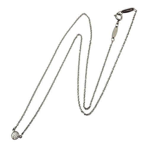 Tiffany Necklace 0.14Ct Pt950 950 Tiffany&Co.