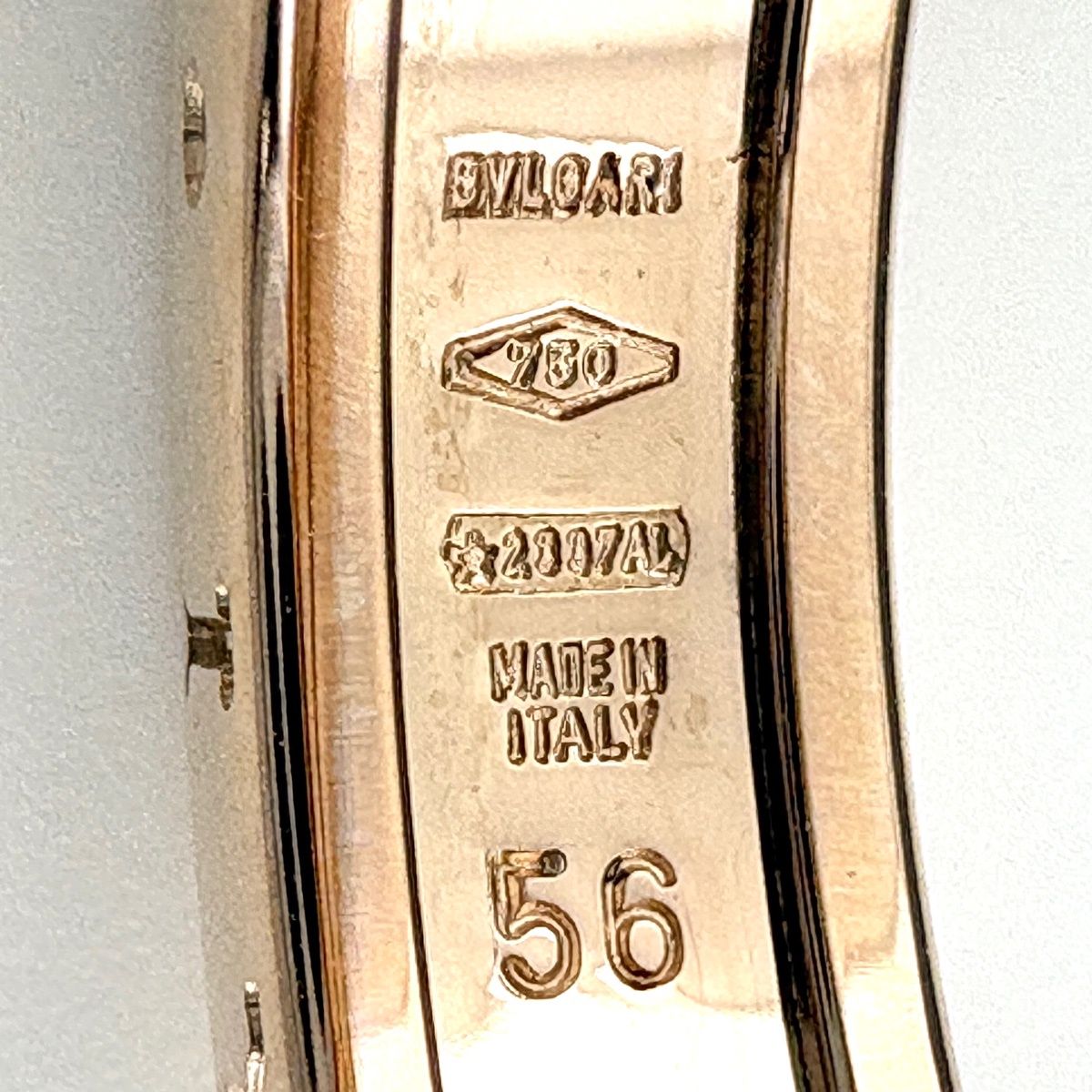 Bvlgari Ring Pg 15.5 750