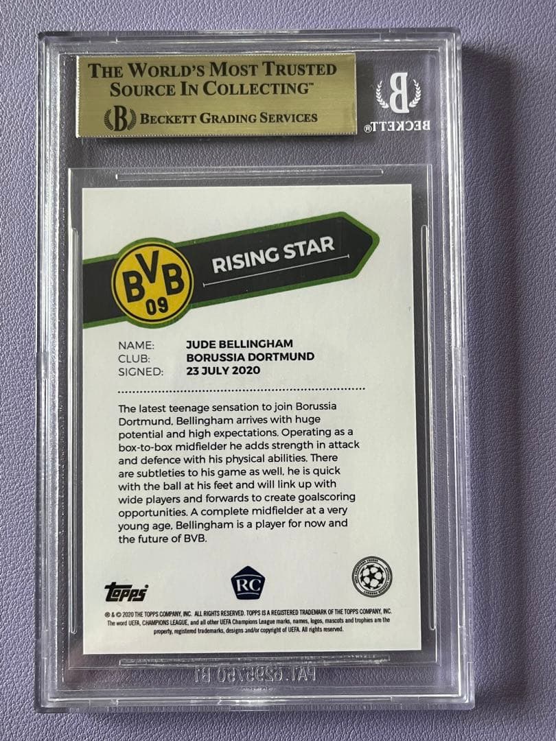 World Soccer Bgs9.5 99 Summer Signings Rc