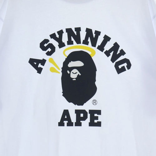 A Bathing Ape T -Shirt World By Central Cee College Relaxed Fit Tee