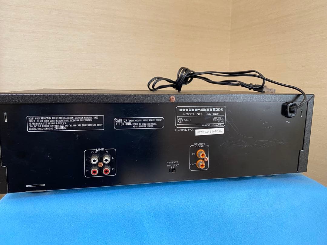 Marantz Cd Md Cassette Deck Sd-62 3