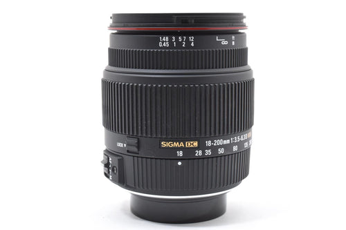 Sigma Lens (Zoom) 18-200Mm F3.5-6.3 Dc Pentax #K692-2