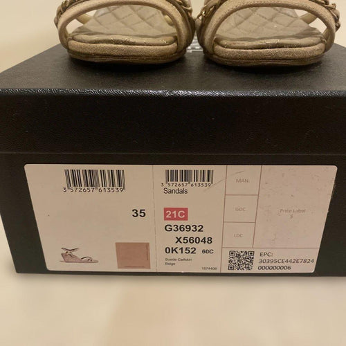 Chanel Sandals 35