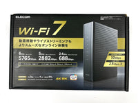 Elecom Wireless Lan Routers Wi-Fi 7 10Gb Wrc-Be94Xs-B/