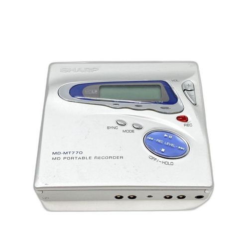 Sharp Portable Md Player Md-Mt770