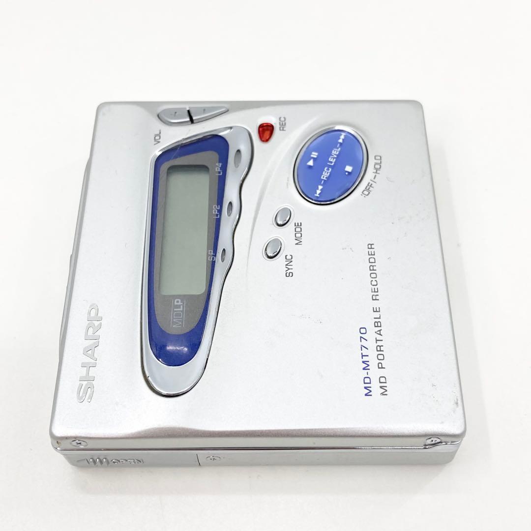 Sharp Portable Md Player Md-Mt770