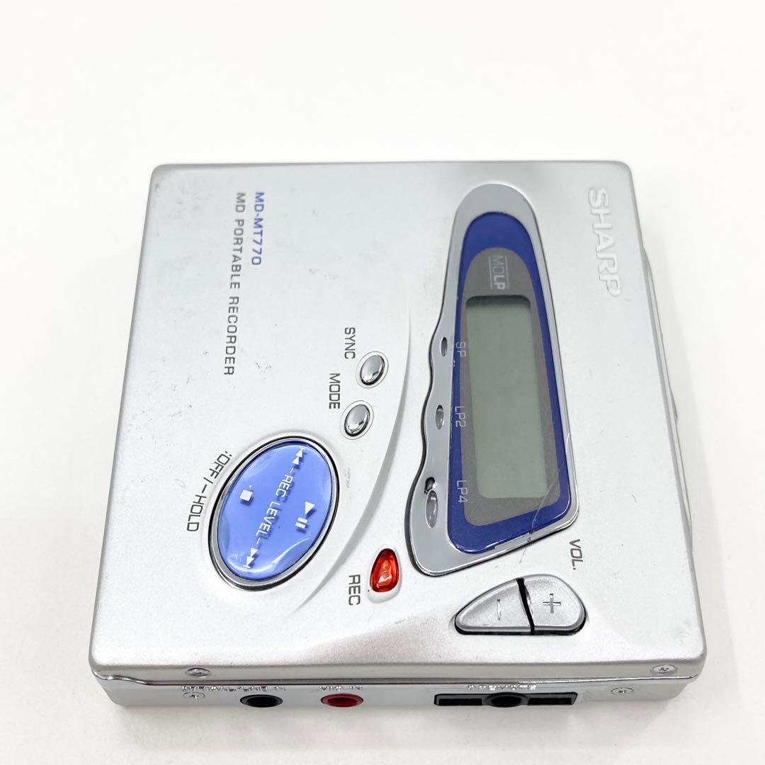 Sharp Portable Md Player Md-Mt770